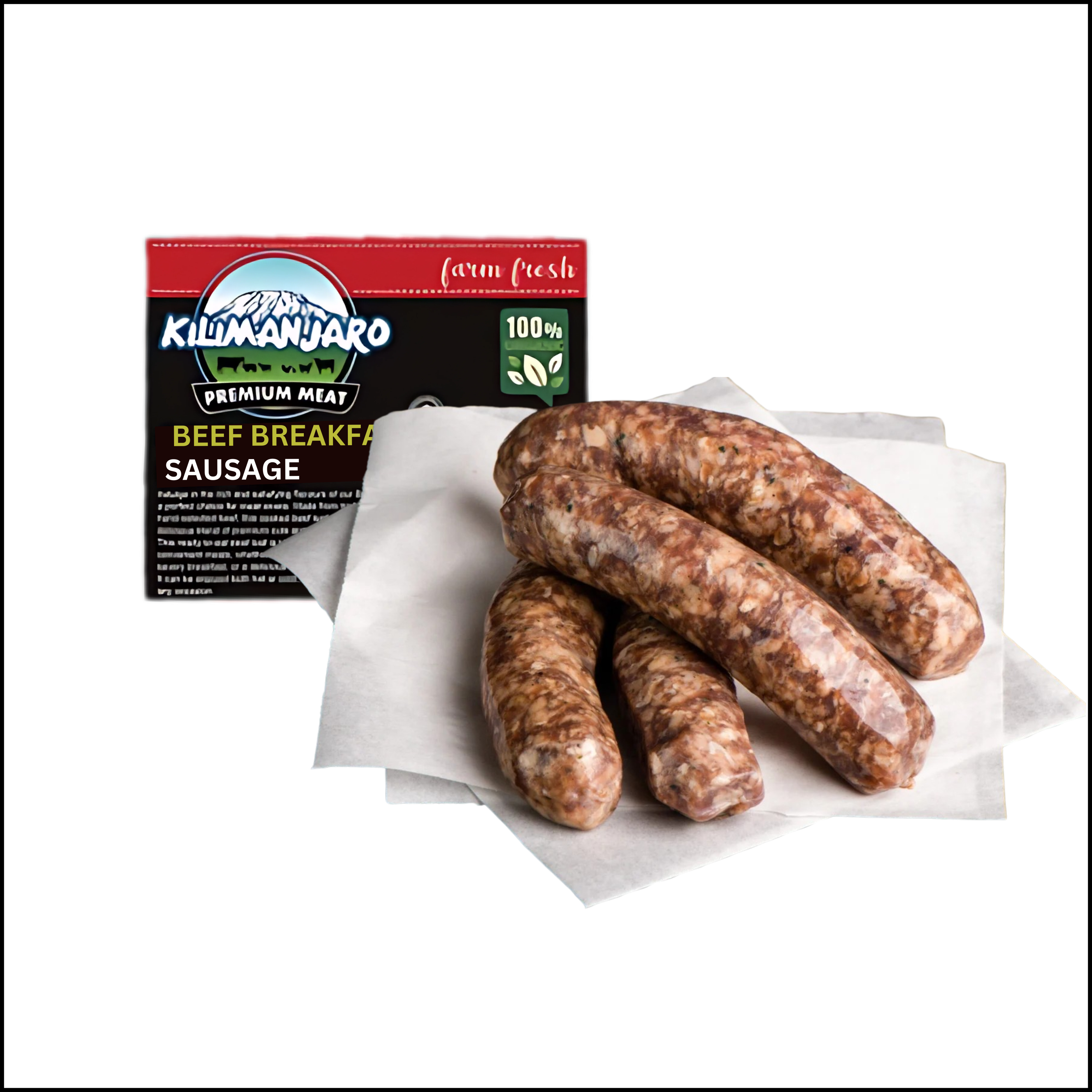 Beef Breakfast Sausage